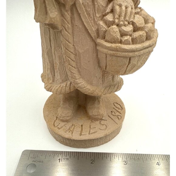 Vintage Wood World Inc 1989 Santa Old World Paintable Resin Figurines - Picture 11 of 11